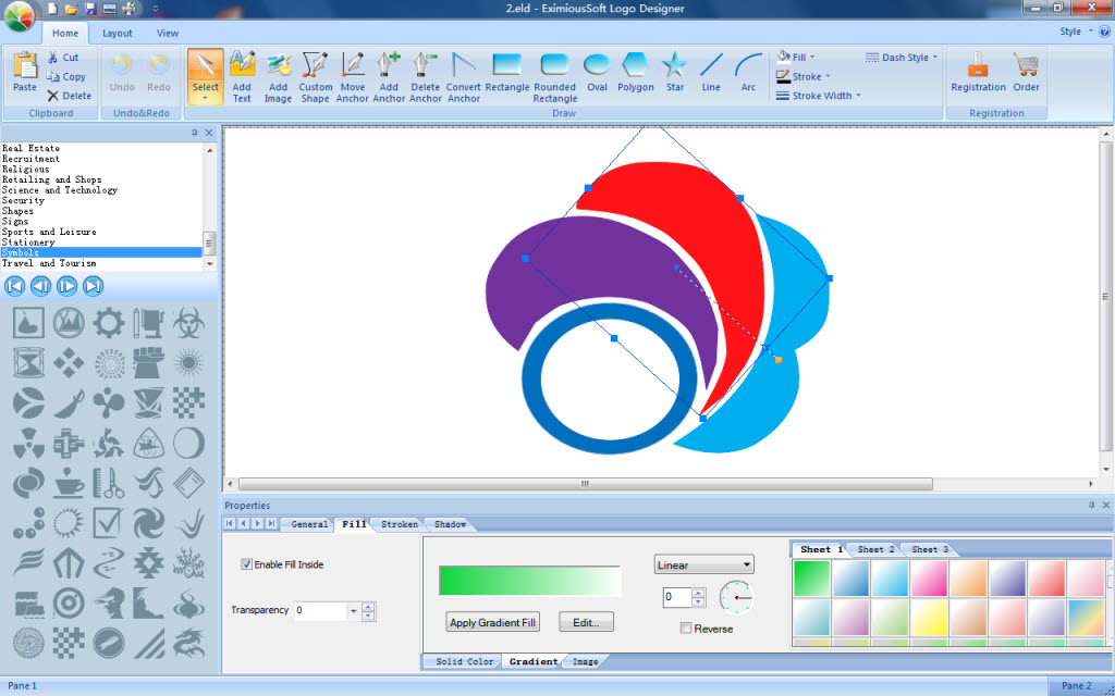 Estudio Logos EximiousSoft Logo Designer: software para logos